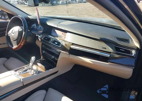 2011 BMW 750I xDrive from USA, damaged, VIN WBAKC6C56BC395326